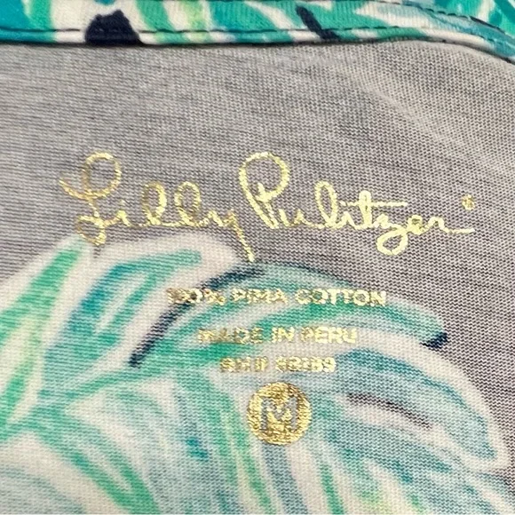 Lilly Pulitzer Raylee Inky Navy Peanut Gallery Dress, Size M - Picture 9 of 10